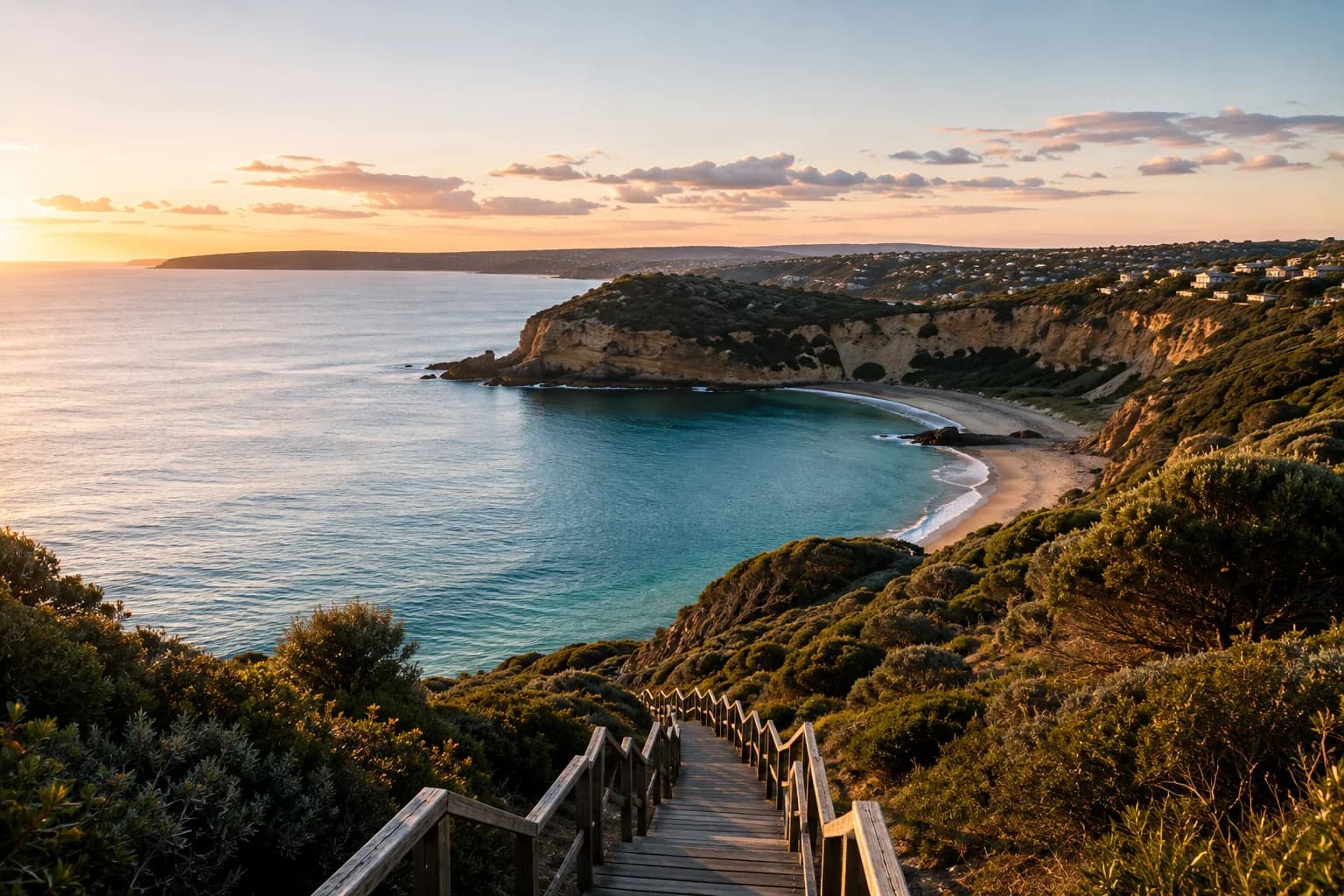 Coastal landscape representative of the Mornington Peninsula region