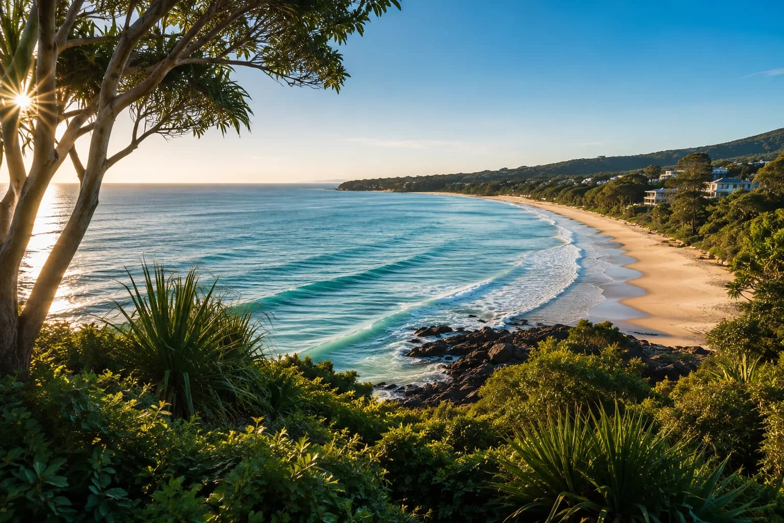 Coastal landscape representative of the Noosa region